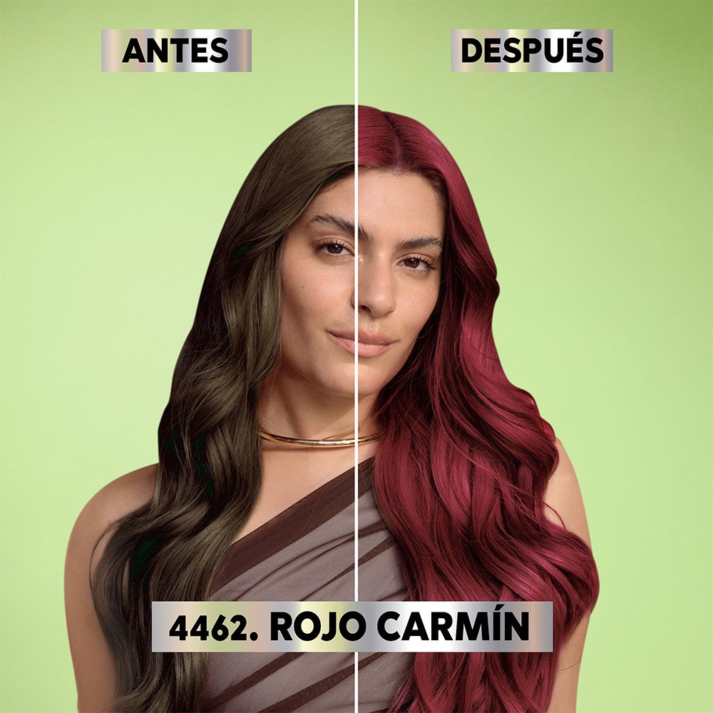 GARNIER, NUTRISSE, GARNIER NUTRISSE, COLORACIÓN, TINTE DE CABELLO, RESULTADOS DE COLORACIÓN, COLORACIÓN ANTES Y DESPUÉS, RESULTADOS DE TINTE, TONOS DE TINTE, COLORACIÓN DE CABELLO, NUTRISSE TINTES, NUTRISSE TONOS DE TINTE